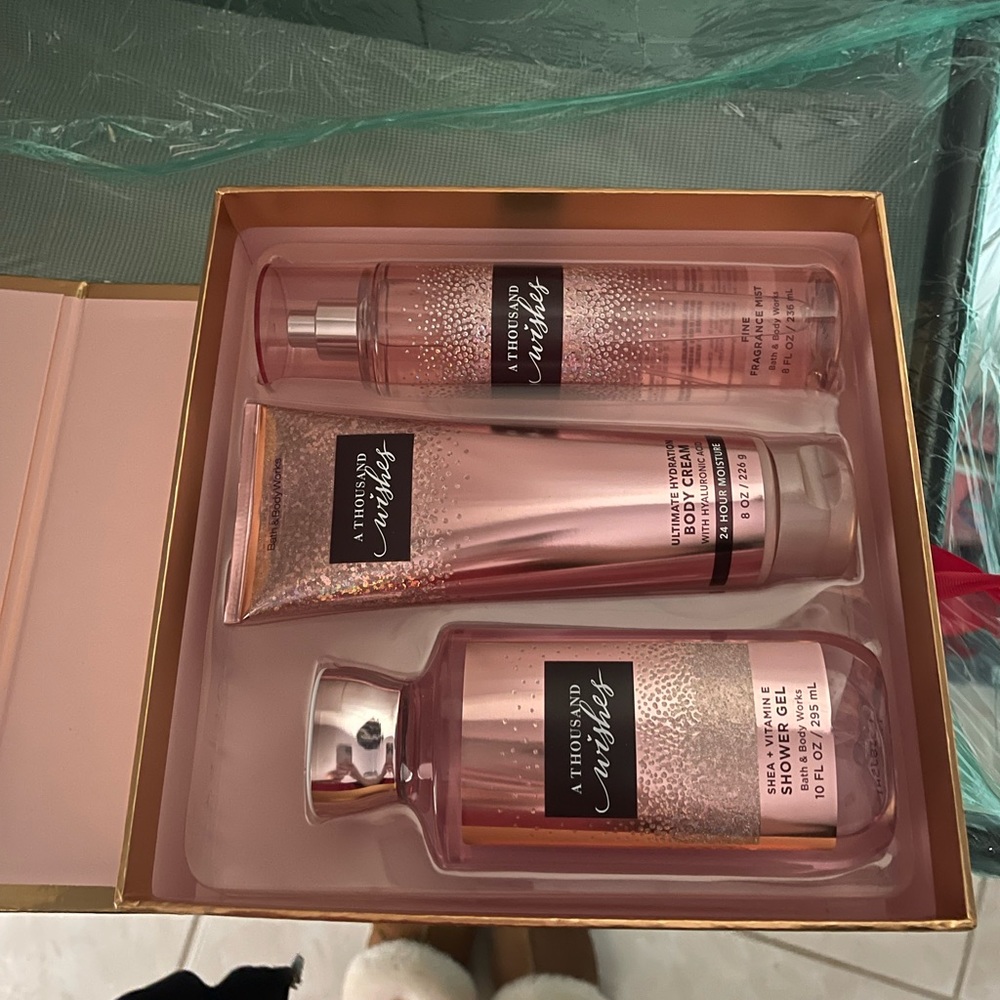 Bath and body works gift set